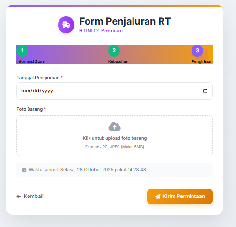 Slide 3: Detail Pengiriman